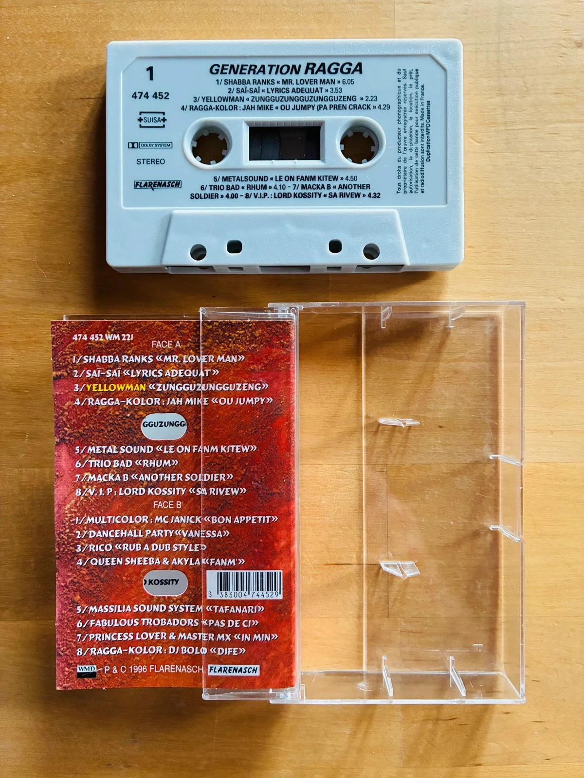 Cassette audio Génération Ragga. – photo 2